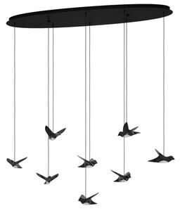 VISILICA/8, LED 8X4,2W, 4000lm, D-1160, CRNA PARATEBUENO 390055