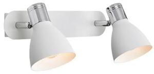 HUSEBY ZIDNA SVJETILJKA 2L CHROME/WHITE E14 MA103066