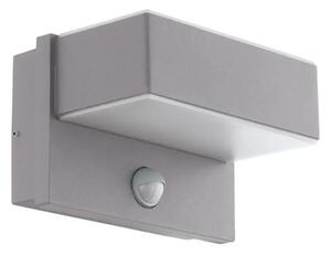 VANJSKA ZIDNA LAMPA 2xLED 2X5,6W, SA SENZOROM, ČELIK/SREBRNA ARDIANO 97159