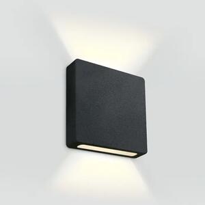 ZIDNA LED SVJETILJKA 2W/110lm/3000K/700mA/IP65/CRNA DM68074B/B/W