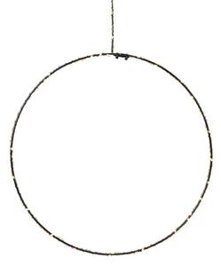 ALPHA VISILICA KRUG 30cm CRNA 130x0,03W/LED/0,3m MA705828