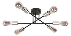 BRANWEN STROPNA SVJETILJKA E27 6X MAX 25/MAT CRNA/IP20 RA71026