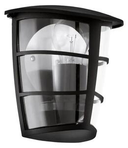 VANJSKA ZIDNA LAMPA 1xE27 CRNA, ALORIA 93407