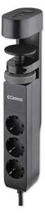 235-130 UTIČNICA ZA RADNI STOL 3-STRUKA, USB A+C L=1,4 M, H05VV-F 3G1,5 / 1,4 M 3856024407410