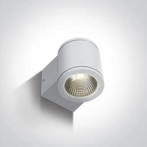 ZIDNA LED SVJETILJKA 6W/3000K/440lm/230V/IP54 BIJELA DM67138E/W/W