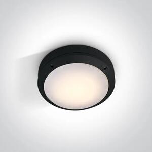 PLAFONJERA LED E27/20W/240V IP54 CRNA DM67204/B