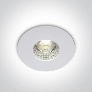 UGRADBENA SVJETILJKA LED/7W/3000K/490llm/40°/240V IP54 BIJELA DM10107M/W/W