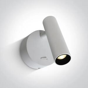ZIDNA LAMPA LED 3W WW IP20 230V BIJELA DM65738/W/W
