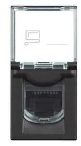 CLASSIA MREŽNA UTIČNICA RJ45/UTP/CAT 6 1M CRNA RG4279C6