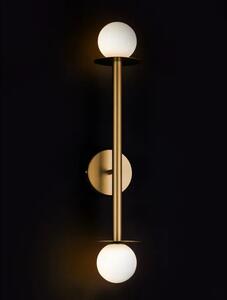 PIELO ZIDNA LAMPA G9 /IP20/MESING ZLATNA 2X NL9043319