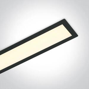LINEARNA UGRADBENA SVJETILJKA LED 40W WW 1200mm 120d 230V CRNA DM38152R/B/W
