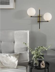 GIT ZIDNA LAMPA G9 /IP20/MATT CRNA & ZLATNA NL9009297
