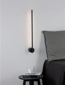 ADEN ZIDNA LAMPA LED 10W/3000K/700lm/IP20/CRNA NL9081800