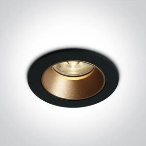 UGRADBENA SVJETILJKA LED/7W/3000K/550lm/35°/700mA IP20 CRNA DM10107K/B/W