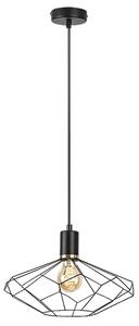 FRAN VISILICA E27 1X MAX 40/MAT CRNA/IP20 RA72241