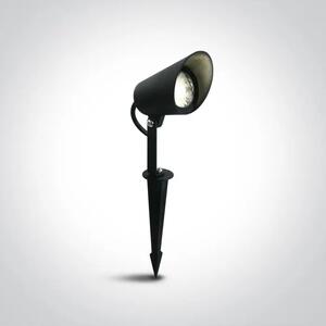 REFLEKTOR SA ŠILJKOM LED 8W/3000K/520lm IP65 CRNI DM67458/B/W