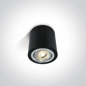 NADGRADNI REFLEKTOR GU-10/50W/220V OKRUGLI CRNI DM12105ABG/B#