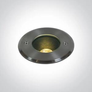 UGRADBENA VANJSKA PODNA SVJETILJKA COB LED 3,5W WW 20deg 230V SS316L IP67 DM69070A/W