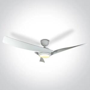 STROPNI VENTILATOR 45W LED 22W CCTV IP20 230V BIJELI DM6304/W/V
