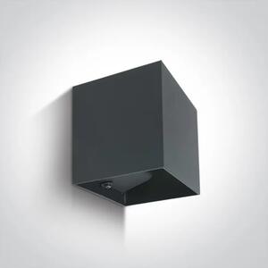 ZIDNA SVJETILJKA 2X3W/3000K/IP54 ANTRACIT DM67398C/AN/W