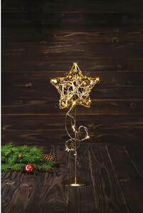 HAGABERG STOLNA LAMPA ZVIJEZDA 45cm ZLATNA BOJA 20x0,06W/LED/3,5m MA703900
