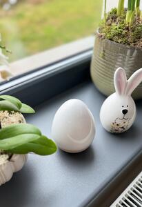 Uskrsno jaje od bijele keramike SIMPLE