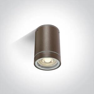 STROPNA SVJETILJKA 1×GU10/35W/230V IP54 SMEĐA DM67130C/BR