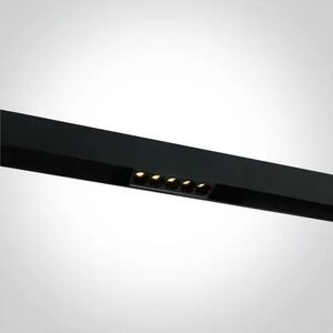 LINEARNA LED SVJETILJKA MAGNET 12W/48V/3000K/840lm CRNA DM42104B/B/W