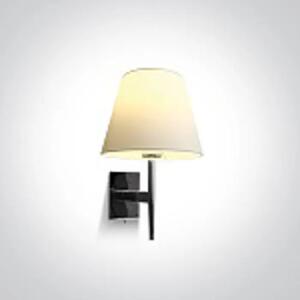 ZIDNA SVJETILJKA LED 40W E27 KROM/BIJELA DM61076/C