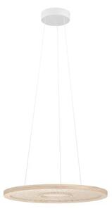 VISILICA 1xLED 36W, PROM 610, BIJELA/DRVO DEHESA 390297