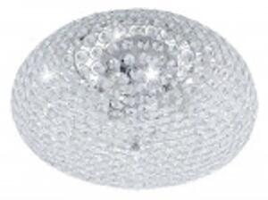 PLAFONJERA 1xE27 fi450 , KROM/KRISTAL CLEMENTE 95285