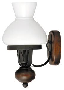 PETRONEL ZIDNA SVJETILJKA E27 1X MAX 60/MAT CRNA/IP20 RA7077