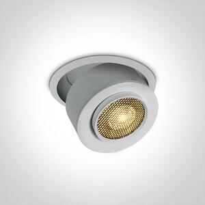 UGRADBENA SVJETILJKA LED/15W/3000K/1500lm/15-45°/240V IP20 BIJELA DM11115G/W/W