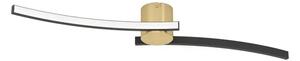 STROPNA LAMPA 1xLED 12W, CRNA/MESING/BIJELA AIETA 901216