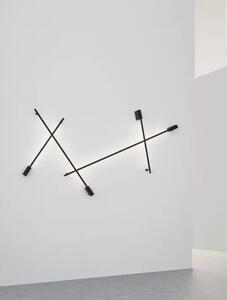 GROPIUS ZIDNA LAMPA LED 20W/3000K/672lm/IP20/CRNA NL9081120