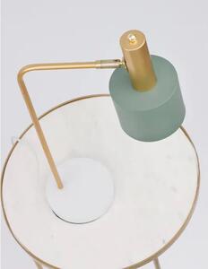 PAZ STOLNA LAMPA E27 /IP20/ZLATNA & MINT NL9426652