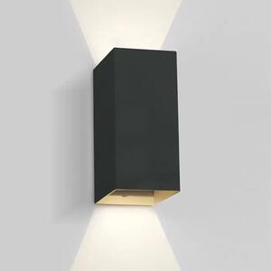 ZIDNA SVJETILJKA LED 2x3W/2x200lm/3000K IP54/CRNA DM67398A/B/W