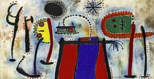 Umjetnički tisak Painting, 1953, Joan Miró