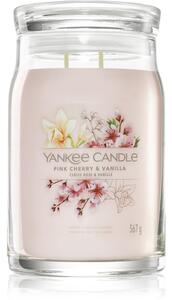 Yankee Candle Pink Cherry & Vanilla mirisna svijeća Signature 567 g
