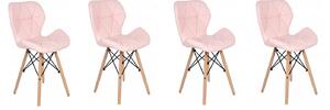 Set kožnih stolica ROSE 3+1 GRATIS