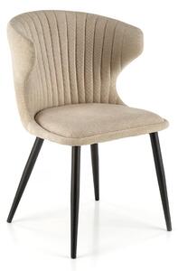 Stolica Houston 1550Beige, 84x56x58cm, Tkanina, Metalne