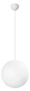 Linea Light Oh! P LED viseća svjetiljka, Ø 38 cm, bijela, 3.000 K, 1.584 lm, Bijela, Dnevni boravak/blagovaonica, Plastika