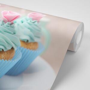 Fototapeta šareni slatki cupcakes