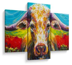 Slika - Slikana krava (90x60 cm)