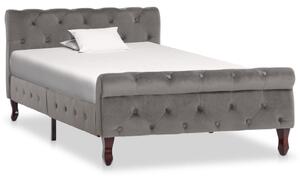 VidaXL Okvir za krevet sivi baršunasti 100 x 200 cm