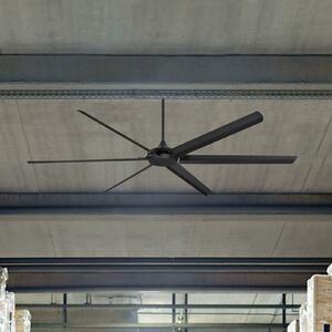 Westinghouse Stropni ventilator Widespan, crni, Crno, Dnevni boravak/blagovaonica, Metal