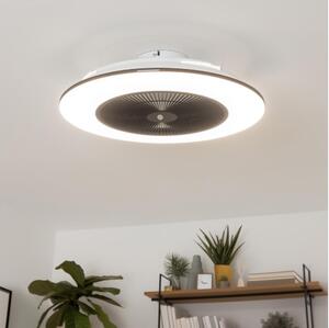 Brilagi - LED Prigušiva svjetiljka s ventilatorom AURA LED/38W/230V crna + DU