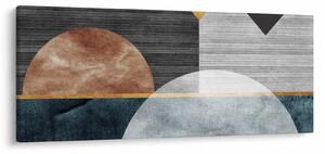 Slika - Oblici i teksture (120x50 cm)