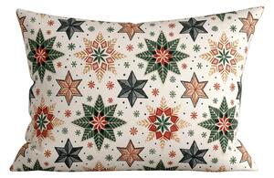 Jastučnica od mikrovlakana CHRISTMAS STAR 50x70 cm, šarena