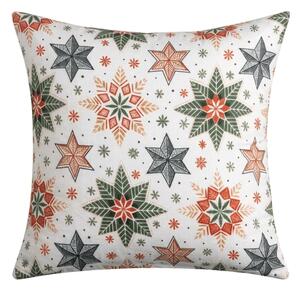 Jastučnica od mikrovlakana CHRISTMAS STAR 45x45 cm, šarena